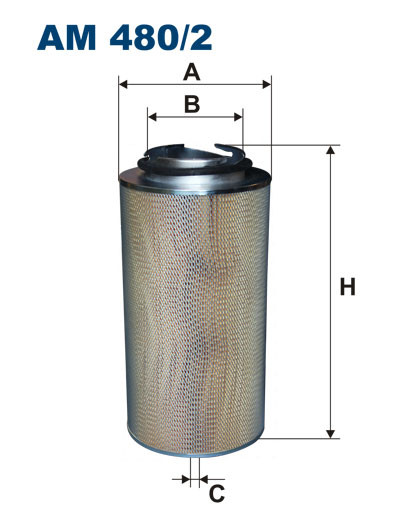 FILTRON AM 480/2 воздушный фильтр