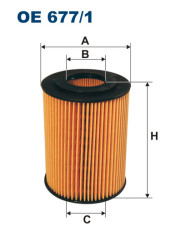 FILTRON OE 677/1 масляная вставка фильтр