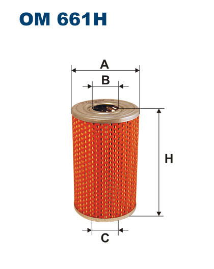 FILTRON OM 661H масляный фильтр