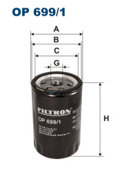 FILTRON OP 699/1 масляный фильтр