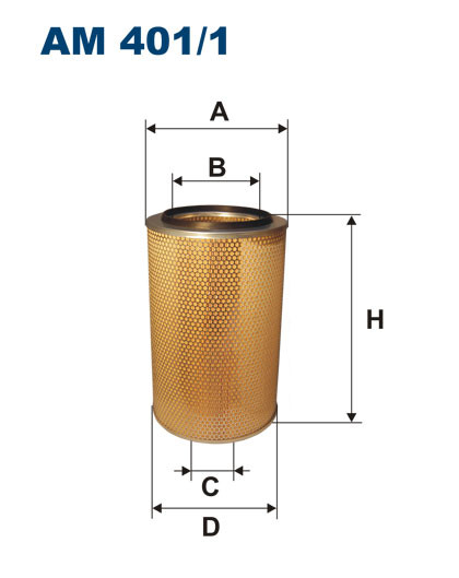 FILTRON AM 401/1 воздушный фильтр