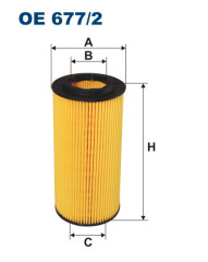 FILTRON OE 677/2 масляная вставка фильтр