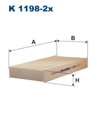FILTRON K 1198-2x салонный фильтр