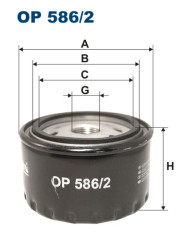 FILTRON OP 586/2 масляный фильтр