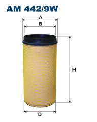 FILTRON AM 442/9W воздушный фильтр