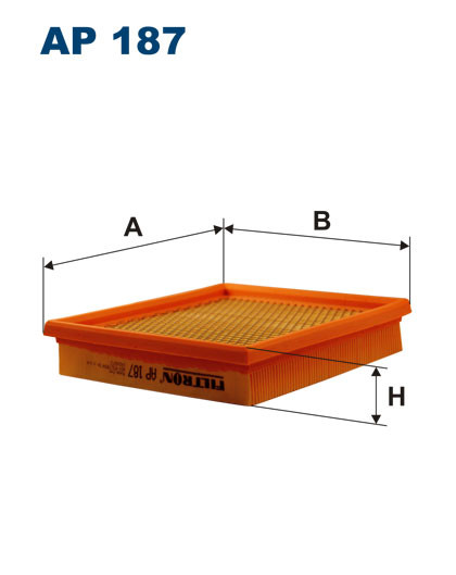 FILTRON AP 187 воздушный фильтр