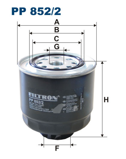 FILTRON PP 852/2 топливный фильтр