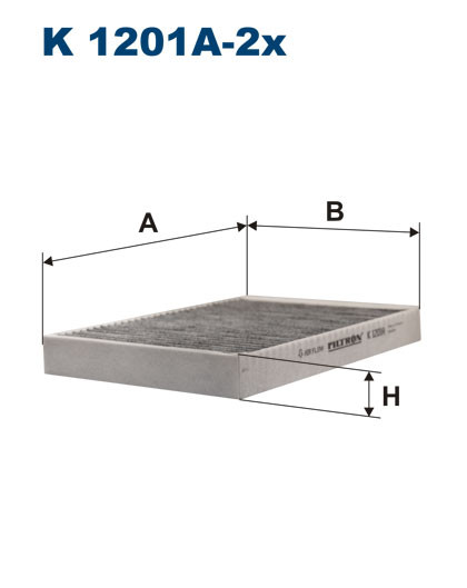 FILTRON K 1201A-2x салонный фильтр