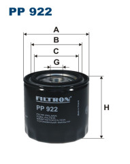 FILTRON PP 922 топливный фильтр