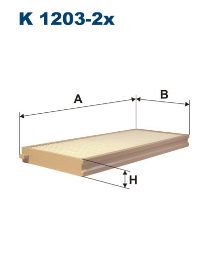 FILTRON K 1203-2x салонный фильтр