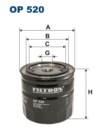 FILTRON OP 520 масляный фильтр