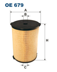 FILTRON OE 679 масляная вставка фильтр