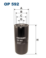 FILTRON OP 592 масляный фильтр