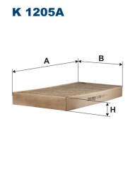 FILTRON K 1205A салонный фильтр