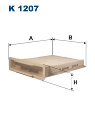 FILTRON K 1207 салонный фильтр