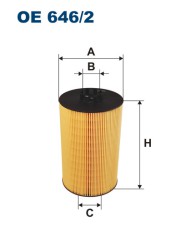 FILTRON OE 646/2 масляная вставка фильтр