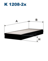 FILTRON K 1208-2x салонный фильтр