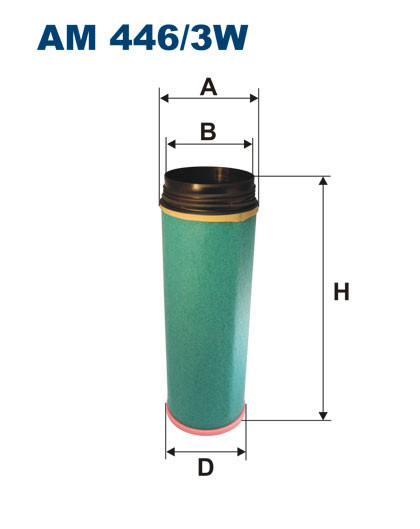 FILTRON AM 446/3W воздушный фильтр