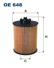 FILTRON OE 648 масляная вставка фильтр