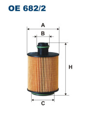 FILTRON OE 682/2 масляная вставка фильтр