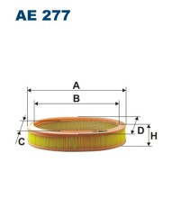 FILTRON AE 277 воздушный фильтр