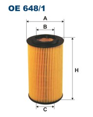FILTRON OE 648/1 масляная вставка фильтр