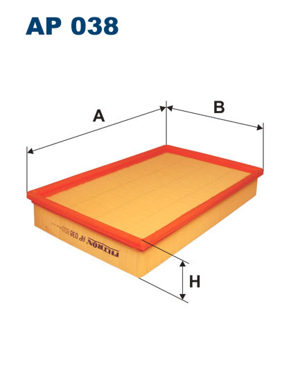 FILTRON AP 038 воздушный фильтр