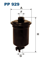 FILTRON PP 929 топливный фильтр