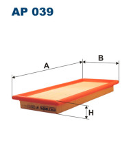 FILTRON AP 039 воздушный фильтр