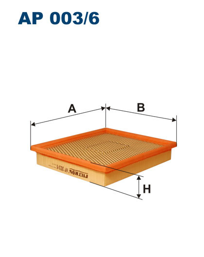 FILTRON AP 003/6 воздушный фильтр