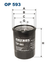 FILTRON OP 593 масляный фильтр
