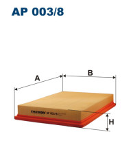 FILTRON AP 003/8 воздушный фильтр