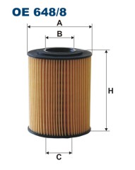 FILTRON OE 648/8 масляная вставка фильтр