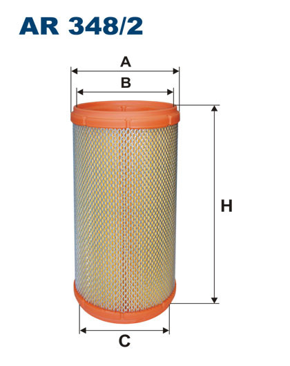 FILTRON AR 348/2 воздушный фильтр