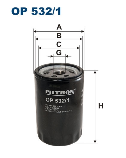 FILTRON OP 532/1 масляный фильтр