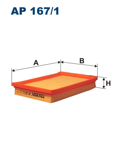 FILTRON AP 167/1 воздушный фильтр