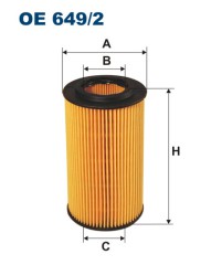 FILTRON OE 649/2 масляная вставка фильтр