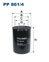 FILTRON PP 861/4 топливный фильтр