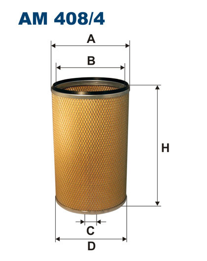 FILTRON AM 408/4 воздушный фильтр
