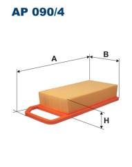 FILTRON AP 090/4 воздушный фильтр