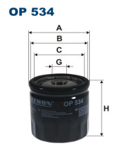 FILTRON OP 534 масляный фильтр