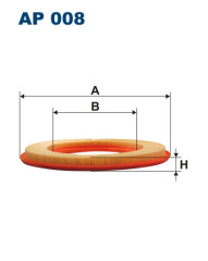 FILTRON AP 008 воздушный фильтр