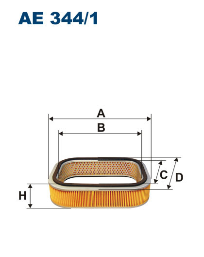FILTRON AE 344/1 воздушный фильтр