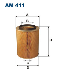 FILTRON AM 411 воздушный фильтр