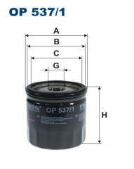 FILTRON OP 537/1 масляный фильтр