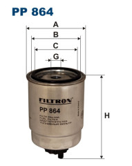 FILTRON PP 864 топливный фильтр