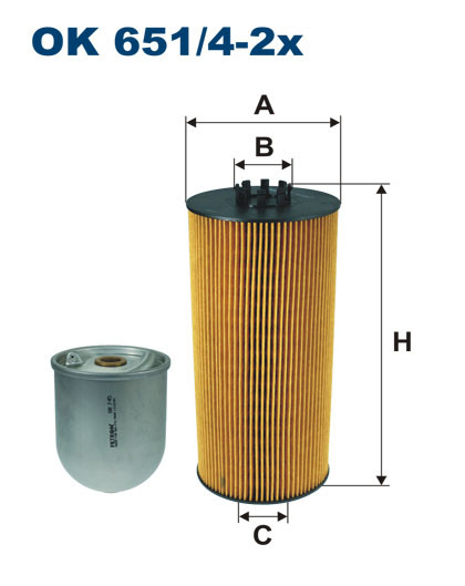FILTRON OK 651/4-2x