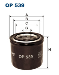 FILTRON OP 539 масляный фильтр