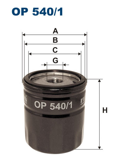 FILTRON OP 540/1 масляный фильтр