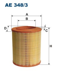 FILTRON AE 348/3 воздушный фильтр